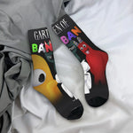 Garten of Banban Horror Game Stockings Elegant Socks Adults Men Medium Soft Socks Autumn Outdoor Sports Design Non Skid - flohmarkt-deutschland.shop