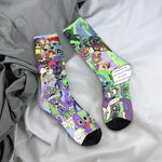 Garten of Banban Horror Game Stockings Elegant Socks Adults Men Medium Soft Socks Autumn Outdoor Sports Design Non Skid - flohmarkt-deutschland.shop