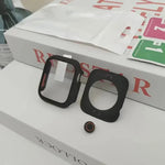 Gehärtete Glasabdeckung für Apple Watch 41 mm 45 mm 40 mm 44 mm, Displayschutzfolie vorne und hinten, vollständiger Schutz für iWatch 9 8 7 SE 6 5 4 - flohmarkt-deutschland.shop