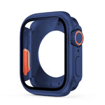 Gehärtete Glasabdeckung für Apple Watch 41 mm 45 mm 40 mm 44 mm, Displayschutzfolie vorne und hinten, vollständiger Schutz für iWatch 9 8 7 SE 6 5 4 - flohmarkt-deutschland.shop