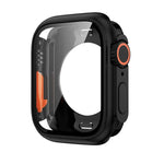 Gehärtete Glasabdeckung für Apple Watch 41 mm 45 mm 40 mm 44 mm, Displayschutzfolie vorne und hinten, vollständiger Schutz für iWatch 9 8 7 SE 6 5 4 - flohmarkt-deutschland.shop