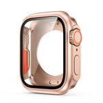 Gehärtete Glasabdeckung für Apple Watch 41 mm 45 mm 40 mm 44 mm, Displayschutzfolie vorne und hinten, vollständiger Schutz für iWatch 9 8 7 SE 6 5 4 - flohmarkt-deutschland.shop