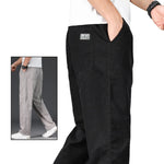 Große Größe Herren Freizeithose Relaxed Fit Baumwollhose Elastische Taille Kordelzug Jogginghose Herren Joggerhose Sommer Frühling - flohmarkt-deutschland.shop