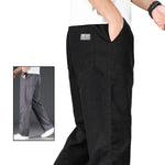 Große Größe Herren Freizeithose Relaxed Fit Baumwollhose Elastische Taille Kordelzug Jogginghose Herren Joggerhose Sommer Frühling - flohmarkt-deutschland.shop