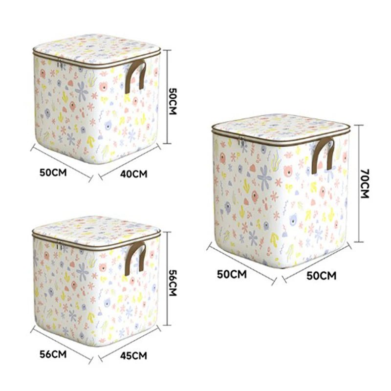 HausPro Große Kapazität Kleidung Aufbewahrungstaschen Schrank Organizer Faltbare Staubdichte Boxen - Mehr Platz Für Ordnung - flohmarkt-deutschland.shop
