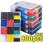 Heat Shrink Tube Kit Thermoresistant Tubing Heat Shrink Wire Wrapping Electrical Connection Cable Insulation Sleeved Protecter - flohmarkt-deutschland.shop