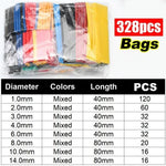Heat Shrink Tube Kit Thermoresistant Tubing Heat Shrink Wire Wrapping Electrical Connection Cable Insulation Sleeved Protecter - flohmarkt-deutschland.shop