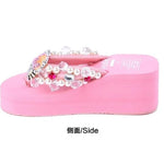 Hello Kitty Kawaii Soft Flip Flop Sandals Y2k Beach Slides Shoes Women Casual Wedge High Heels Platform For Slippers Ladies Gift - flohmarkt-deutschland.shop