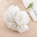 Henan Choice 5-Köpfe Pfingstrose Seidenblumen Hochzeitsstrauß Für Die Braut - Pflegeleicht Und Langlebig Für Hochzeit - flohmarkt-deutschland.shop