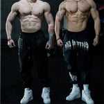 Herbst Frühling Neue Marke Herren Gym Jogger Baumwolle Hosen Streetwear Jogginghose Sport Leggings Hosen Fitness Bodybuilding Böden - flohmarkt-deutschland.shop