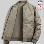 Herbst- und Winter-Baseballkragen, modische und vielseitige Baumwolljacke für Herren, warme Baumwolljacke für den Außenbereich, Baseballjacke, - flohmarkt-deutschland.shop