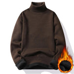 Herbst Winter herren Rollkragenpullover männer Stricken Pullover Rollkragen Gestrickte Pullover Warme Männer Jumper Slim Fit Casual Pullover - flohmarkt-deutschland.shop