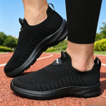 Herren Barfußschuhe Verstellbare Slip-in Sneakers Minimalistische Leichte Wanderschuhe Flache Sohle Boot-Skateboard-Designerschuhe - flohmarkt-deutschland.shop