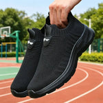 Herren Barfußschuhe Verstellbare Slip-in Sneakers Minimalistische Leichte Wanderschuhe Flache Sohle Boot-Skateboard-Designerschuhe - flohmarkt-deutschland.shop