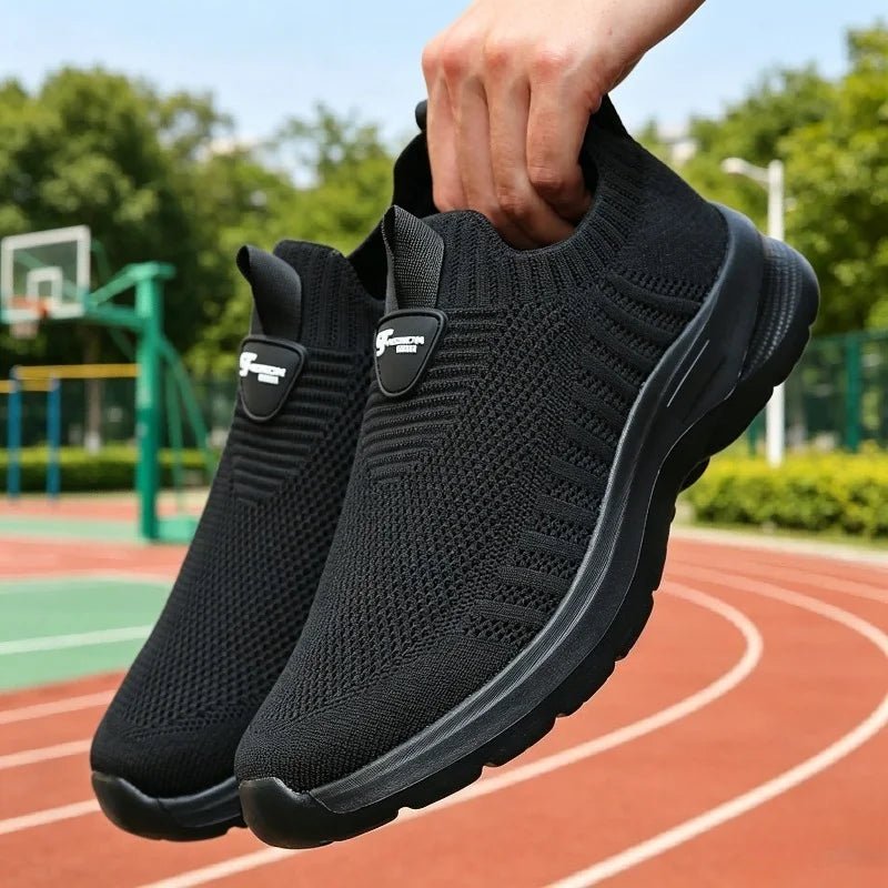 Herren Barfußschuhe Verstellbare Slip-in Sneakers Minimalistische Leichte Wanderschuhe Flache Sohle Boot-Skateboard-Designerschuhe - flohmarkt-deutschland.shop
