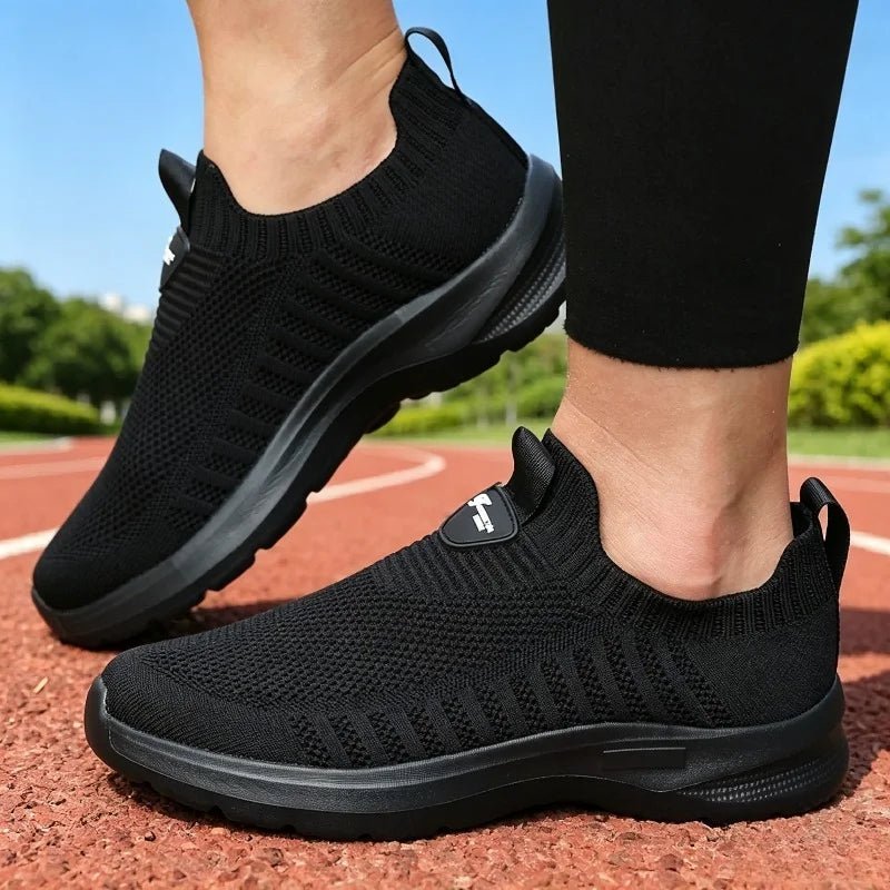 Herren Barfußschuhe Verstellbare Slip-in Sneakers Minimalistische Leichte Wanderschuhe Flache Sohle Boot-Skateboard-Designerschuhe - flohmarkt-deutschland.shop