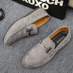 Herren Business Casual Schuhe – Sojabohnen-Material, Schwarz & Grau, Bequem, Frühling & Herbst - flohmarkt-deutschland.shop