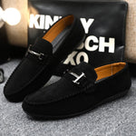 Herren Business Casual Schuhe – Sojabohnen-Material, Schwarz & Grau, Bequem, Frühling & Herbst - flohmarkt-deutschland.shop