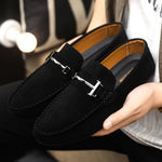 Herren Business Casual Schuhe – Sojabohnen-Material, Schwarz & Grau, Bequem, Frühling & Herbst - flohmarkt-deutschland.shop
