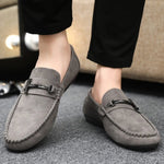 Herren Business Casual Schuhe – Sojabohnen-Material, Schwarz & Grau, Bequem, Frühling & Herbst - flohmarkt-deutschland.shop