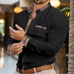 Herren-Business-Revershemd, Büro, lässig, Outdoor, Straßenhemd, weich und bequem, hochwertiges Herren-Top, große Größe XS-6XL - flohmarkt-deutschland.shop
