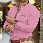 Herren-Business-Revershemd, Büro, lässig, Outdoor, Straßenhemd, weich und bequem, hochwertiges Herren-Top, große Größe XS-6XL - flohmarkt-deutschland.shop