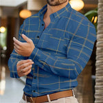 Herren-Business-Revershemd, Büro, lässig, Outdoor, Straßenhemd, weich und bequem, hochwertiges Herren-Top, große Größe XS-6XL - flohmarkt-deutschland.shop