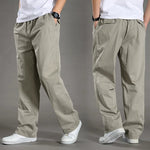 Herren Cargo-Hosen Baumwolle Schwarz Arbeitshosen Sommer Casual Kletter-Jogger Herren Sweathosen Sport Frühling Herbst Twill-Hosen - flohmarkt-deutschland.shop