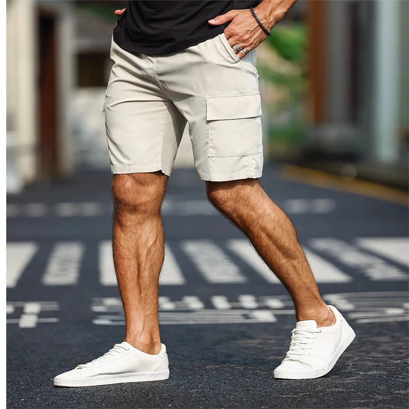 Herren Cargo Shorts – locker, leicht, Kordelzug, Sommer - flohmarkt-deutschland.shop