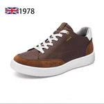 Herren Echtleder Sneaker – Trekking, Atmungsaktiv, Leicht, Walking, Outdoor, Sommer - flohmarkt-deutschland.shop