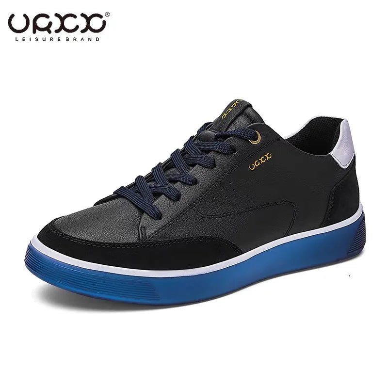 Herren Echtleder Sneaker – Trekking, Atmungsaktiv, Leicht, Walking, Outdoor, Sommer - flohmarkt-deutschland.shop
