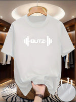 Herren Einzelstück Rundhals Kurzarm T-Shirt, Hochwertig, Erfrischend, Ganzjahres, Casual-Stil, Leicht zu Reinigen, Bequem zu Tra - flohmarkt-deutschland.shop