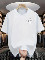 Herren Freizeitkleidung - Sommerkleidung, Neues Sommer Herren Easy And Stylish Atmungsaktives Top mit einem einzigartigen Druckm - flohmarkt-deutschland.shop