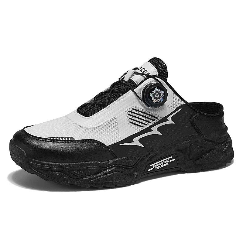 Herren Freizeitschuhe Korean Style – Atmungsaktiv, Weiche Sohle, Drehschnürung, Sommer - flohmarkt-deutschland.shop