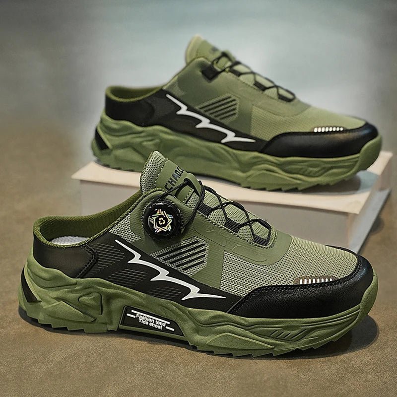 Herren Freizeitschuhe Korean Style – Atmungsaktiv, Weiche Sohle, Drehschnürung, Sommer - flohmarkt-deutschland.shop