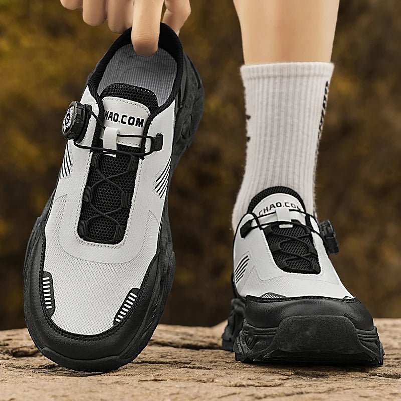 Herren Freizeitschuhe Korean Style – Atmungsaktiv, Weiche Sohle, Drehschnürung, Sommer - flohmarkt-deutschland.shop