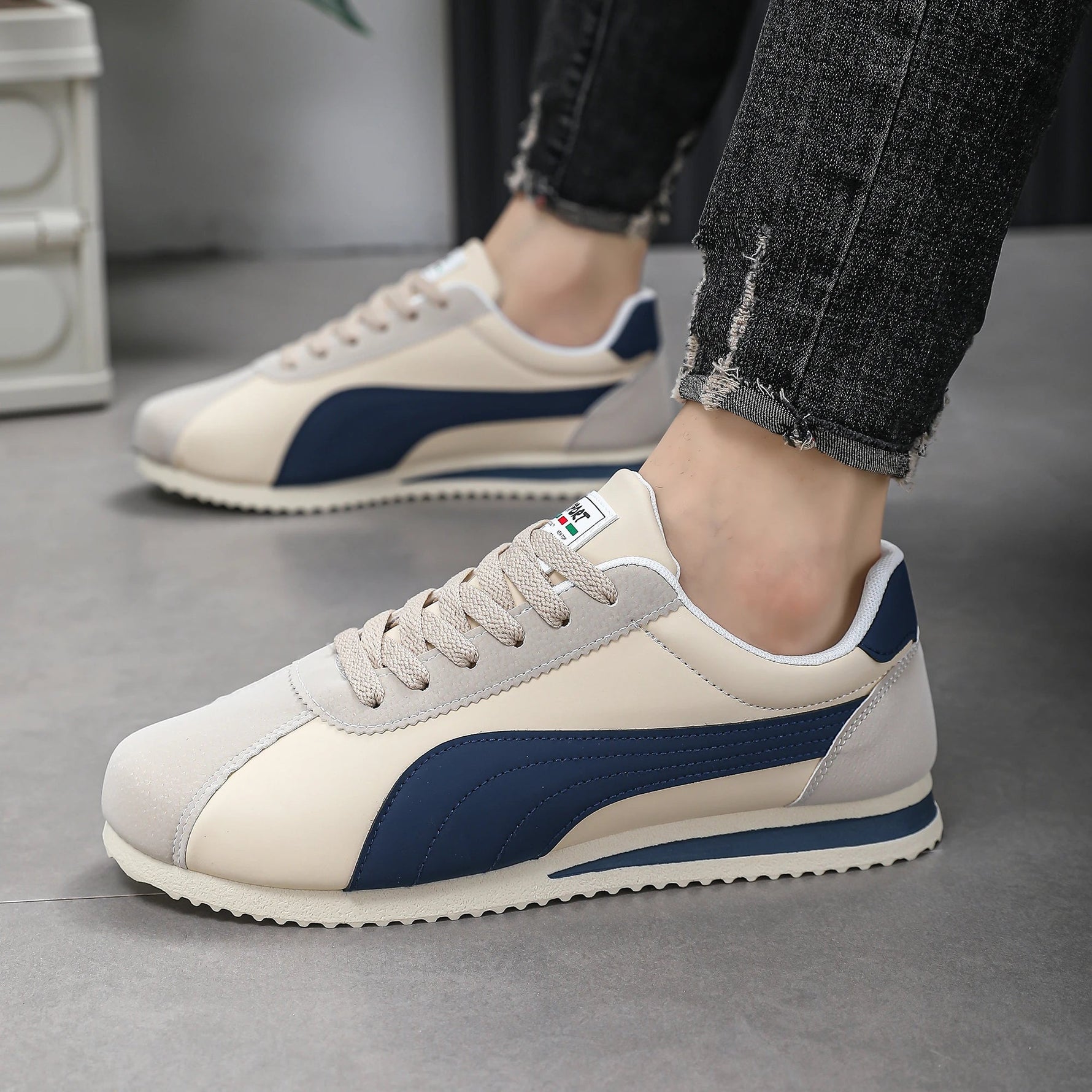 Herren-Freizeitschuhe mit weichen Sohlen, bequeme und leichte Boardschuhe, Outdoor-Laufschuhe, Herrenschuhe. - flohmarkt-deutschland.shop