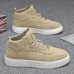 Herren High-Top Sneaker – Vulkanisiert, Plattform, Leicht, Atmungsaktiv, Sport & Casual - flohmarkt-deutschland.shop