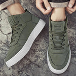 Herren High-Top Sneaker – Vulkanisiert, Plattform, Leicht, Atmungsaktiv, Sport & Casual - flohmarkt-deutschland.shop