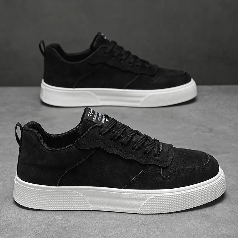 Herren Low-Top Sneaker – Atmungsaktiv, Weiche Sohle, Grün/Schwarz/Rot, Freizeit, Frühling & Herbst - flohmarkt-deutschland.shop