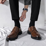 Herren Oxford Echtleder Schnürschuhe formell handgefertigt - flohmarkt-deutschland.shop