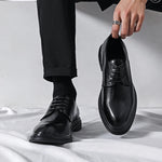 Herren Oxford Echtleder Schnürschuhe formell handgefertigt - flohmarkt-deutschland.shop