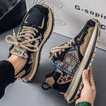 Herren Sneaker – Dicke Sohle, rutschfest, Outdoor Sport & Laufschuhe - flohmarkt-deutschland.shop
