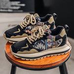 Herren Sneaker – Dicke Sohle, rutschfest, Outdoor Sport & Laufschuhe - flohmarkt-deutschland.shop