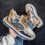 Herren Sneaker – Dicke Sohle, rutschfest, Outdoor Sport & Laufschuhe - flohmarkt-deutschland.shop