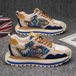 Herren Sneaker – Dicke Sohle, rutschfest, Outdoor Sport & Laufschuhe - flohmarkt-deutschland.shop