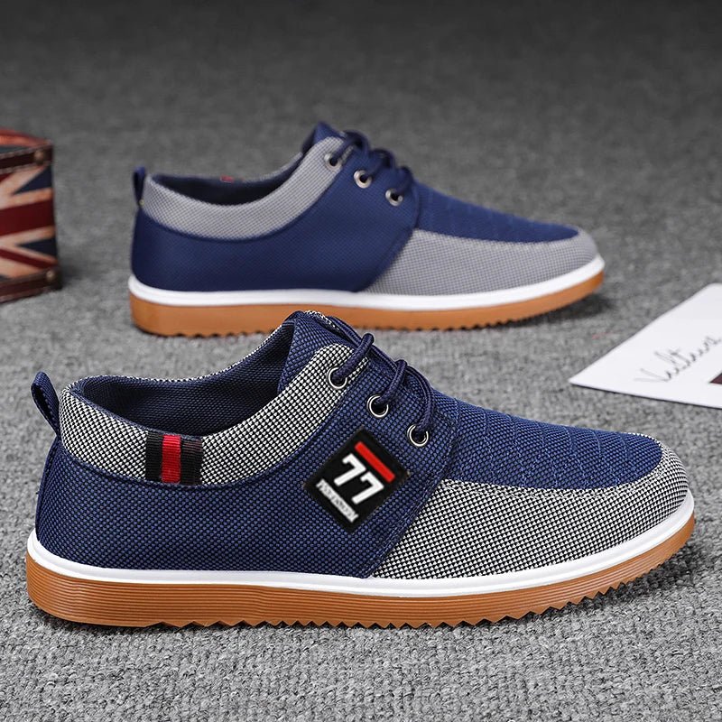 Herren Sneaker gestrickt bequem Casual Tennisschuhe - flohmarkt-deutschland.shop