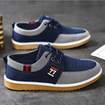 Herren Sneaker gestrickt bequem Casual Tennisschuhe - flohmarkt-deutschland.shop