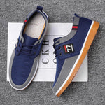 Herren Sneaker gestrickt bequem Casual Tennisschuhe - flohmarkt-deutschland.shop