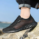 Herren-Sportschuhe für faule Leute im Sommer, leichte und günstige Mesh-Freizeitschuhe für Herren, Tenis Masculino Zapatillas Hombre - flohmarkt-deutschland.shop